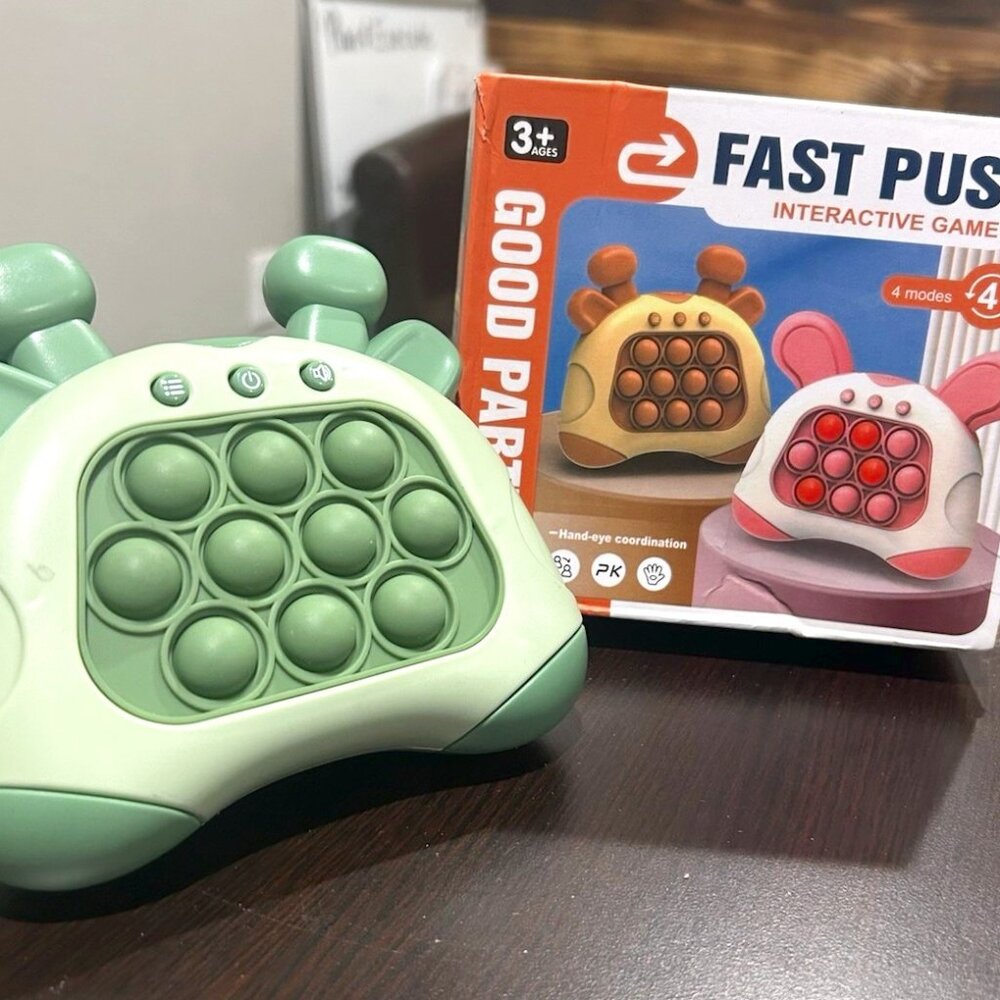 Good Partner Fast Push Interactive Game (4 Modes, 3+ Ages) Hand Eye Coordination